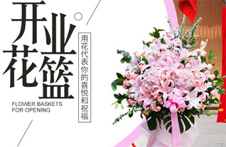 广东深圳市龙岗区花篮配送
